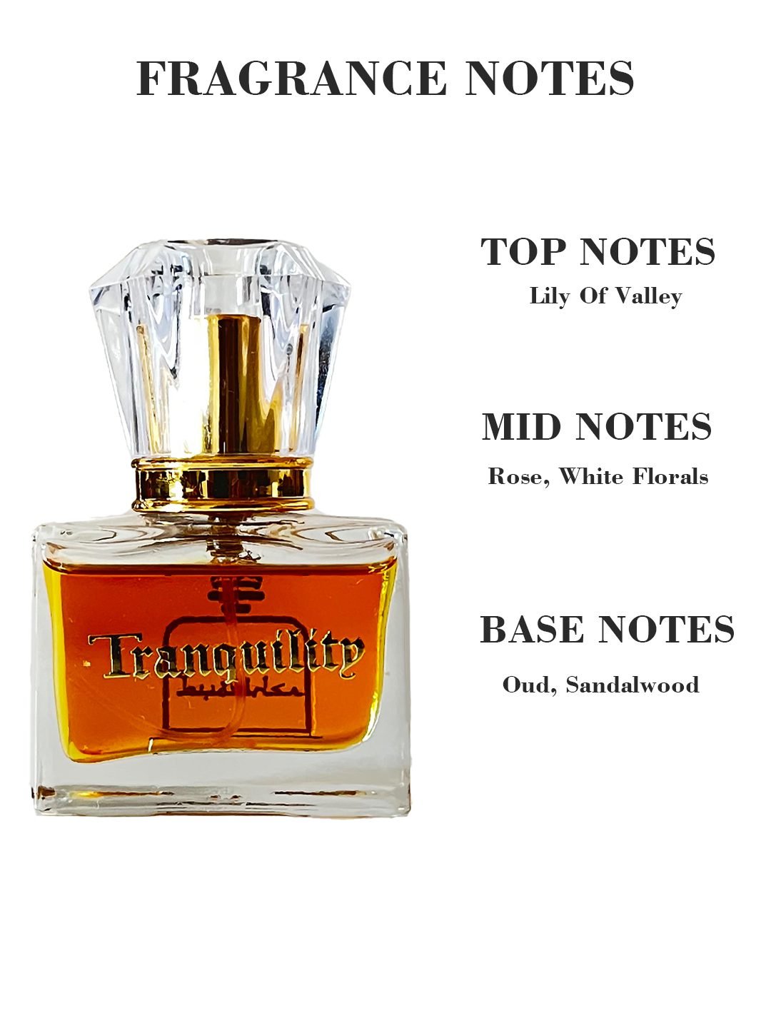 TRANQUILITY rose and oud perfume by azheroud