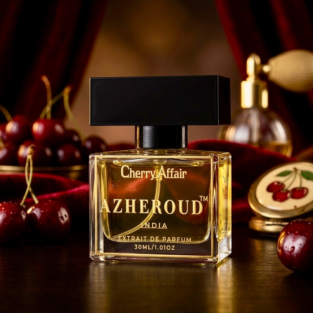 Cherry Affair perfume –Fruity Floral Woody Luxury fragrance by Azheroud Cherry Affair perfume –Fruity Floral Woody Luxury fragrance by Azheroud